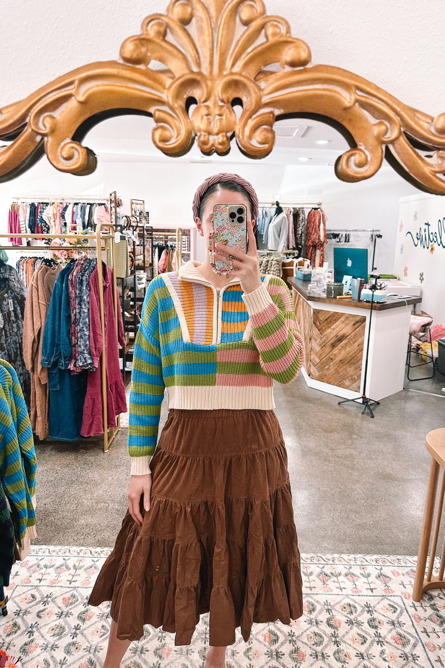 Morning Glory Sweater - SMALL