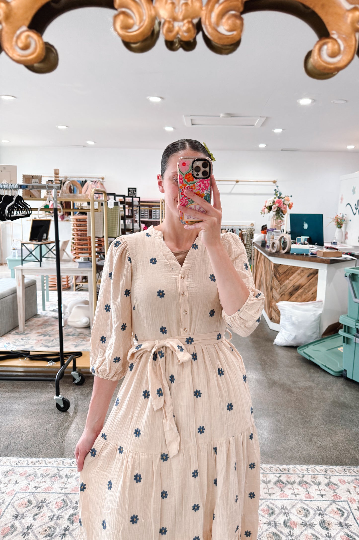 Daisy Gauze Dress
