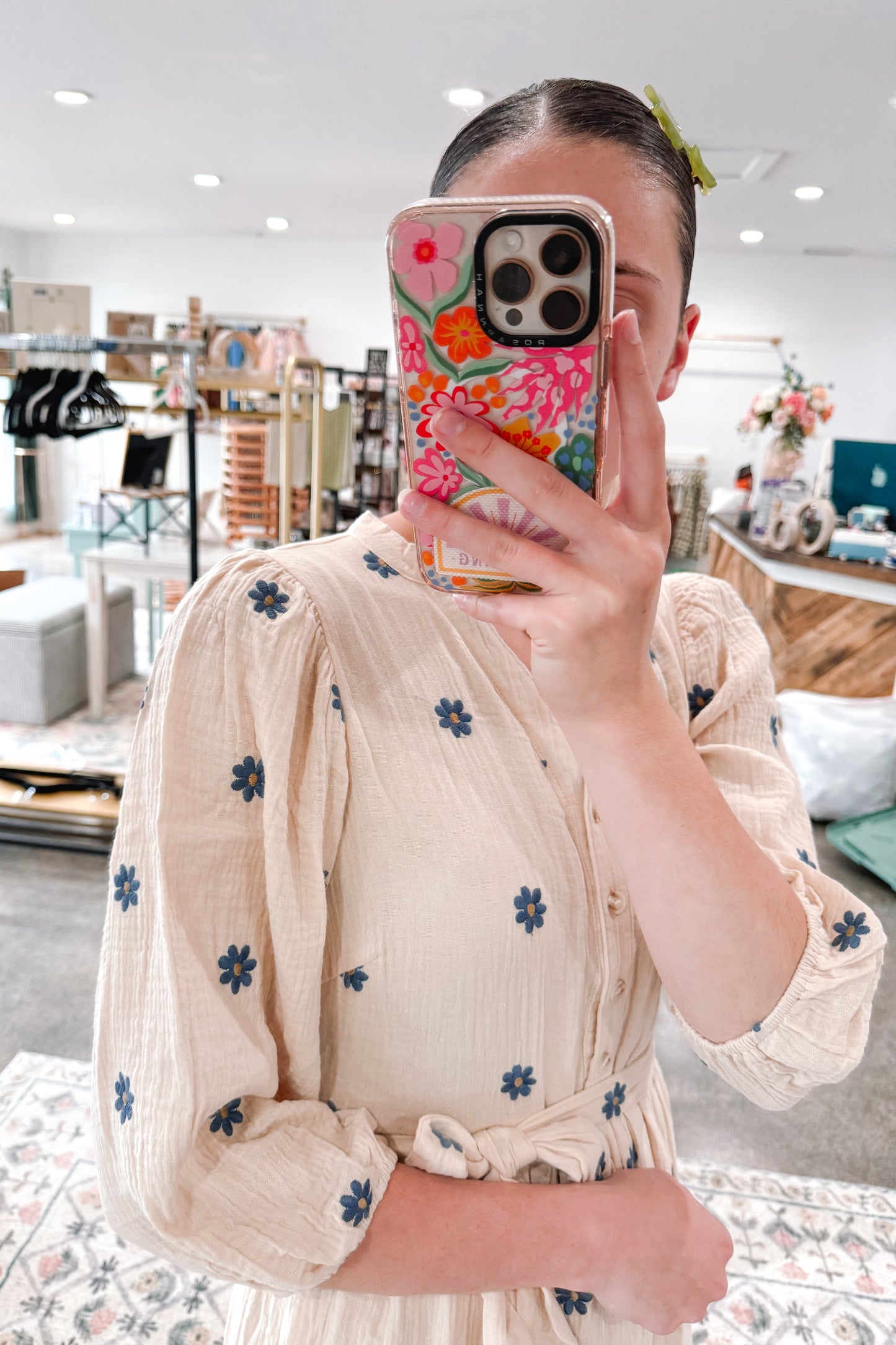 Daisy Gauze Dress