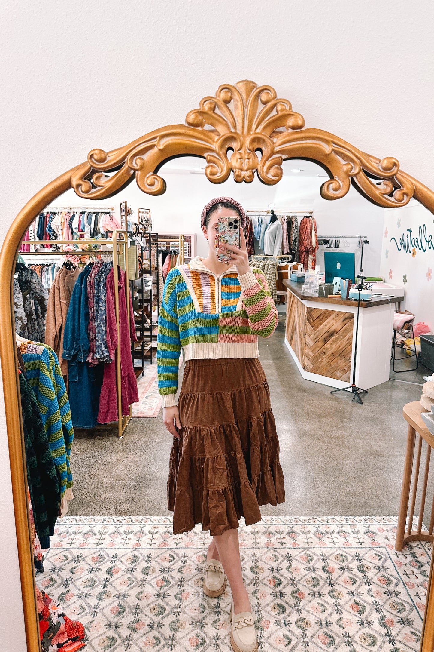 Morning Glory Sweater - SMALL