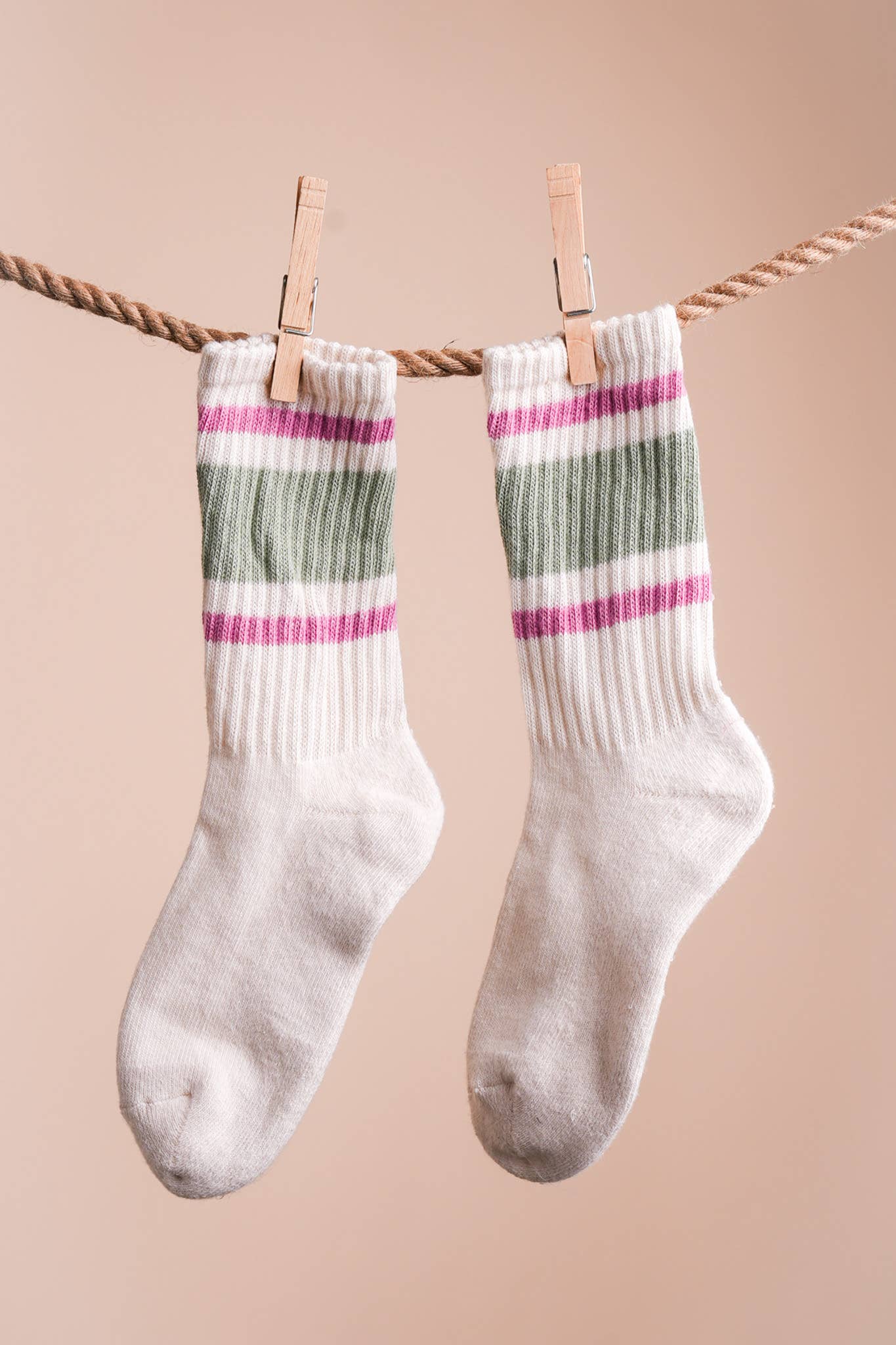 Color Block Crew Socks