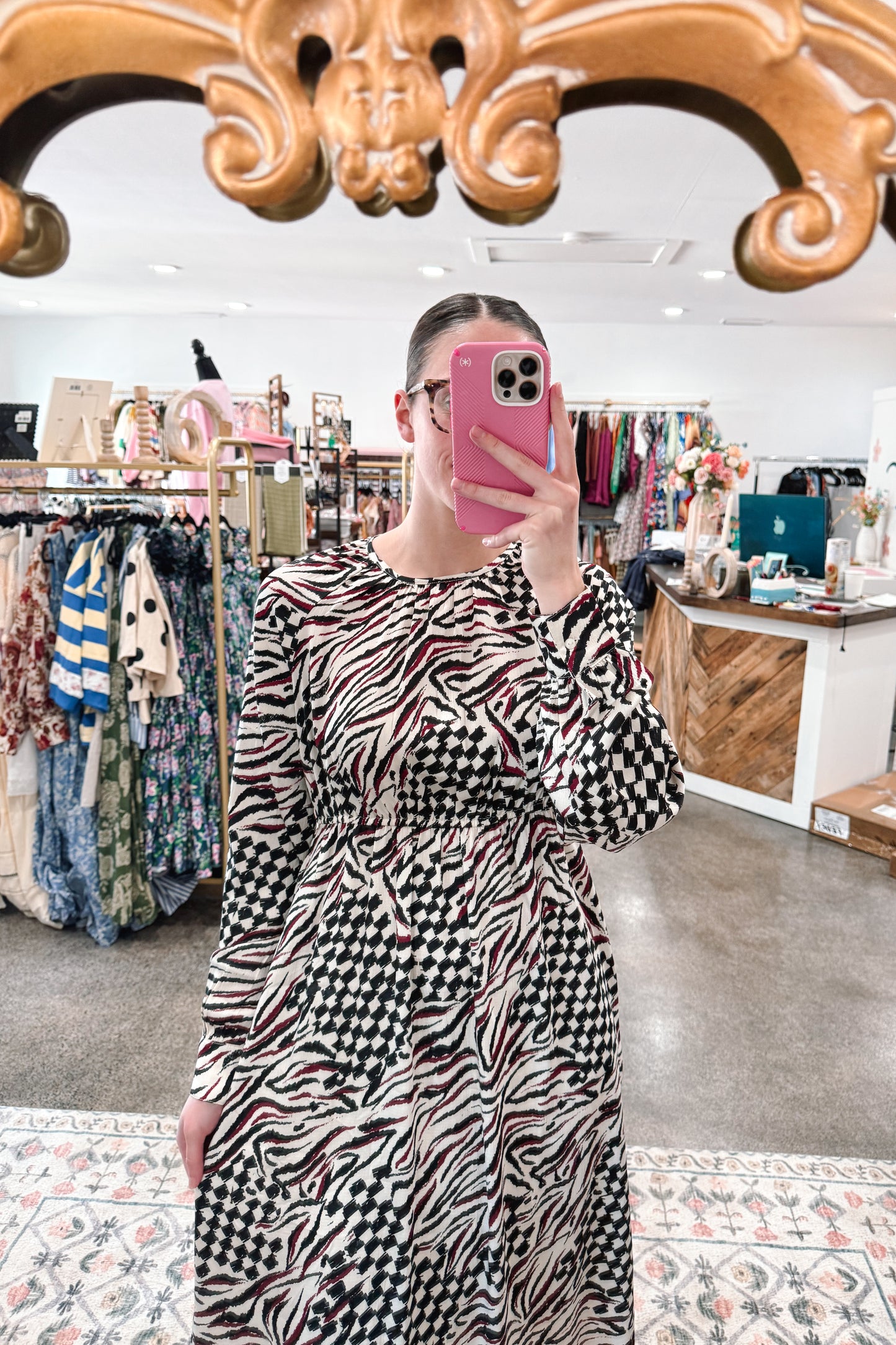 All in Abstract Dress