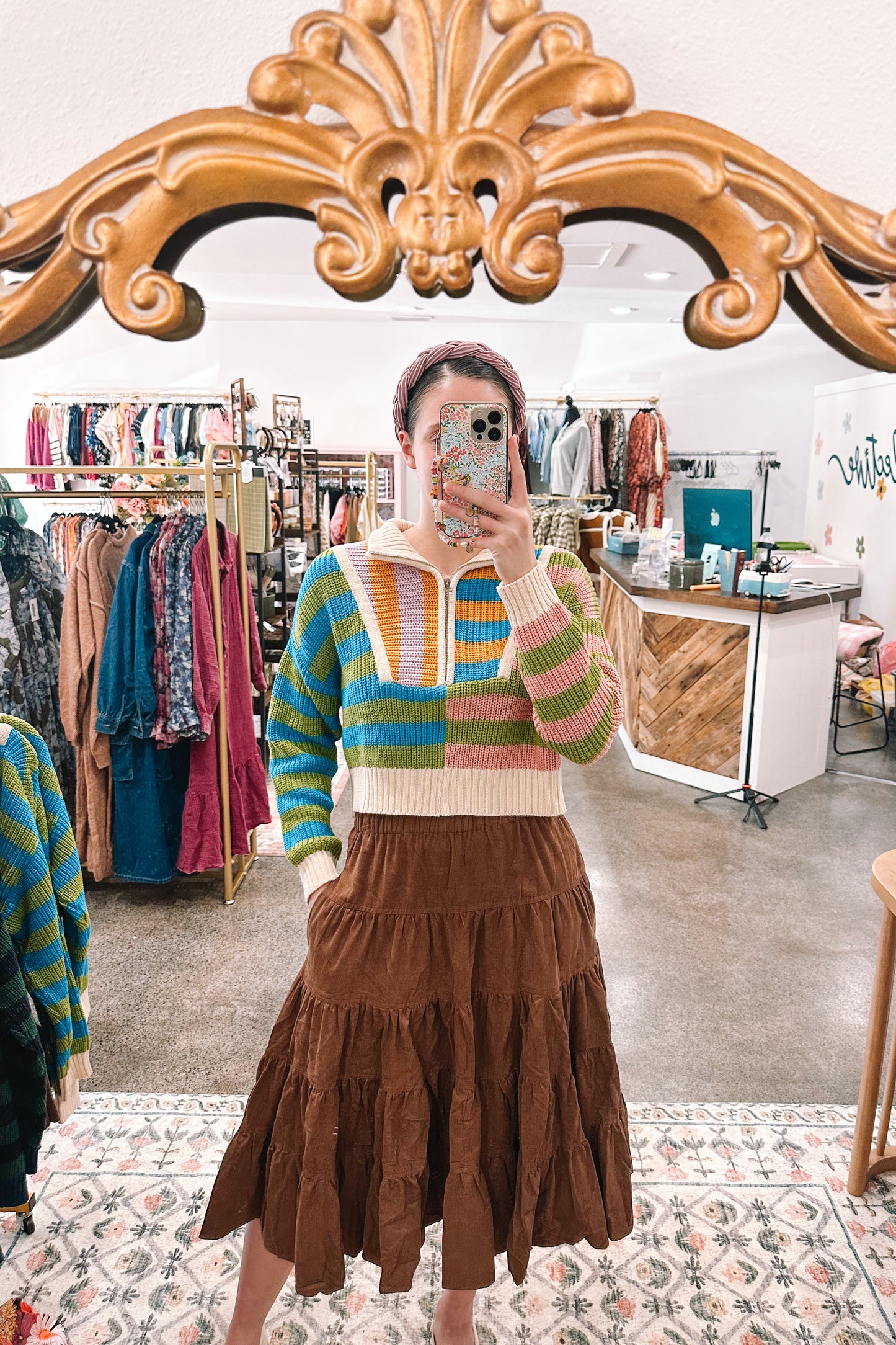 Morning Glory Sweater - SMALL