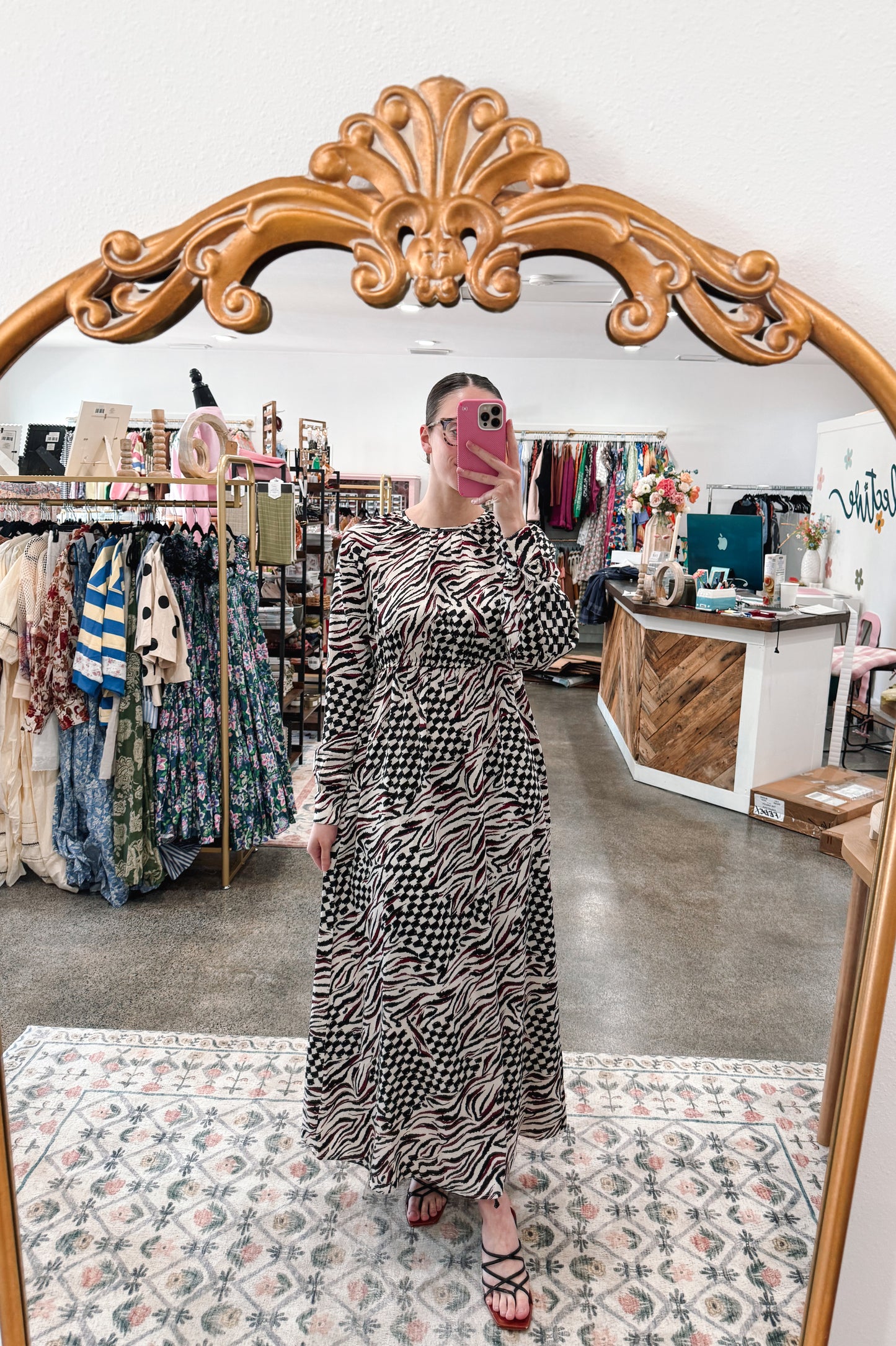 All in Abstract Dress