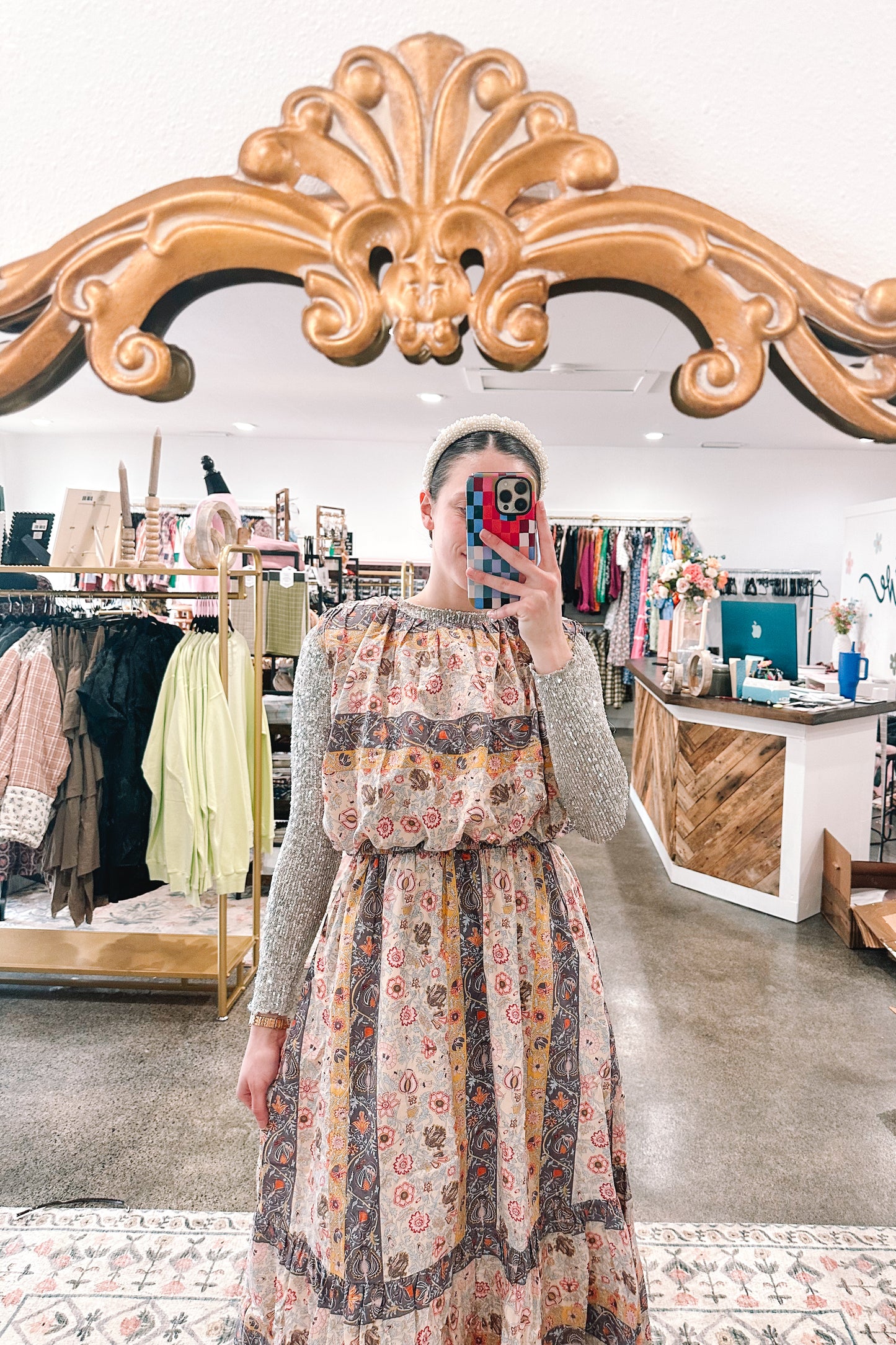 Paisley and Love Set Skirt