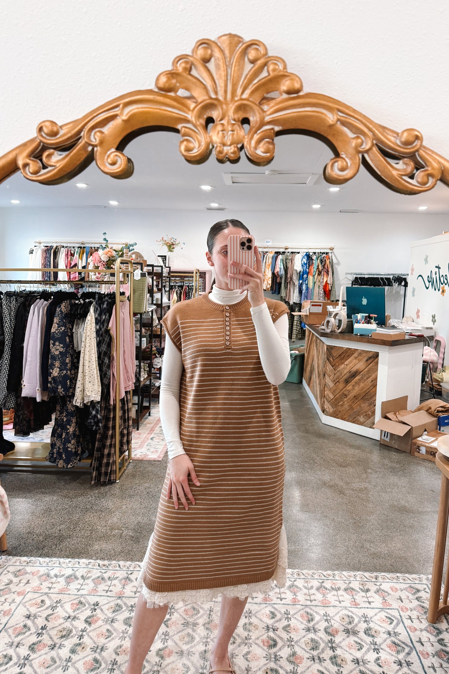 All the Time Sweater Dress