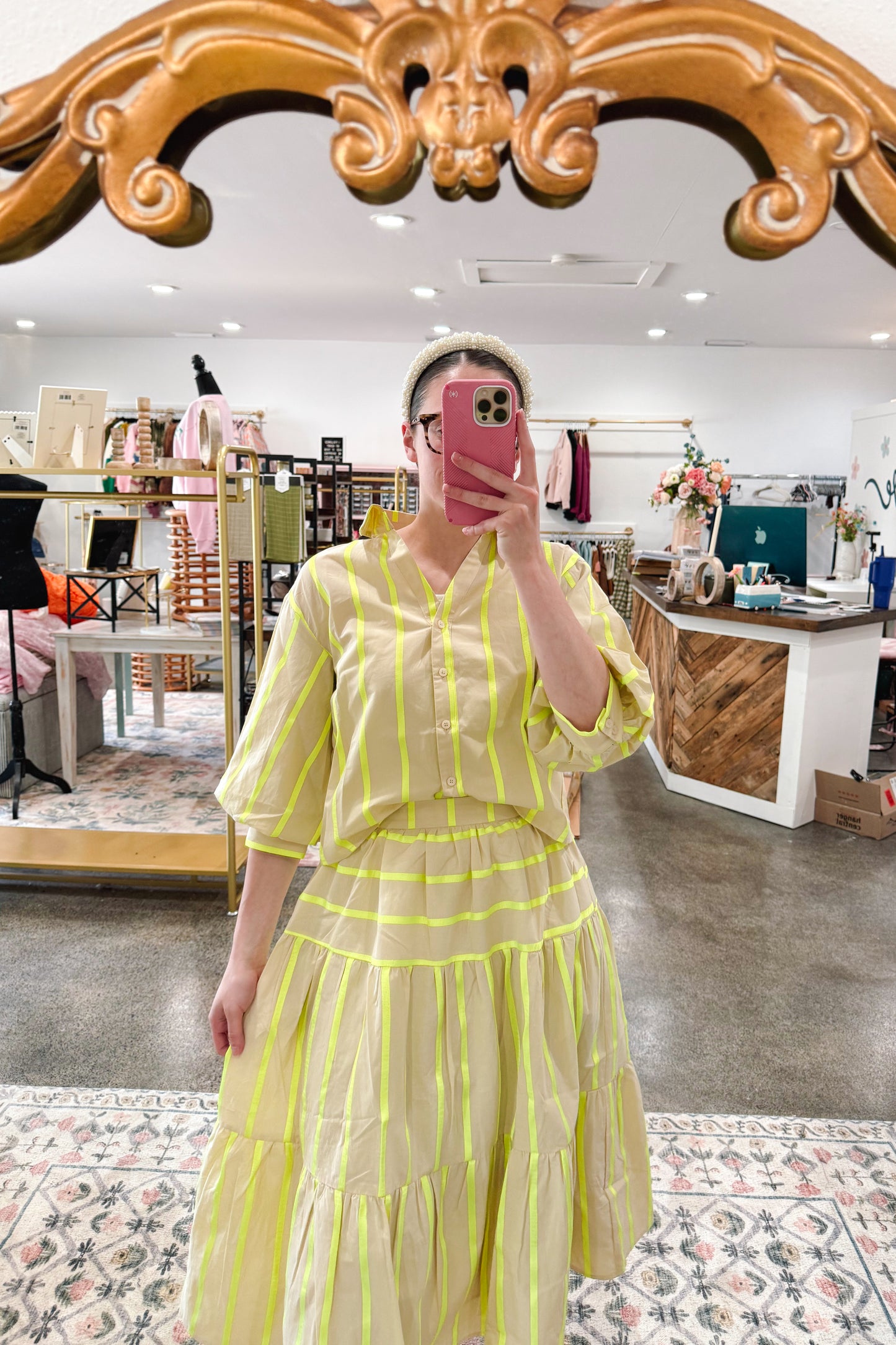 Neon Neutral Set Skirt