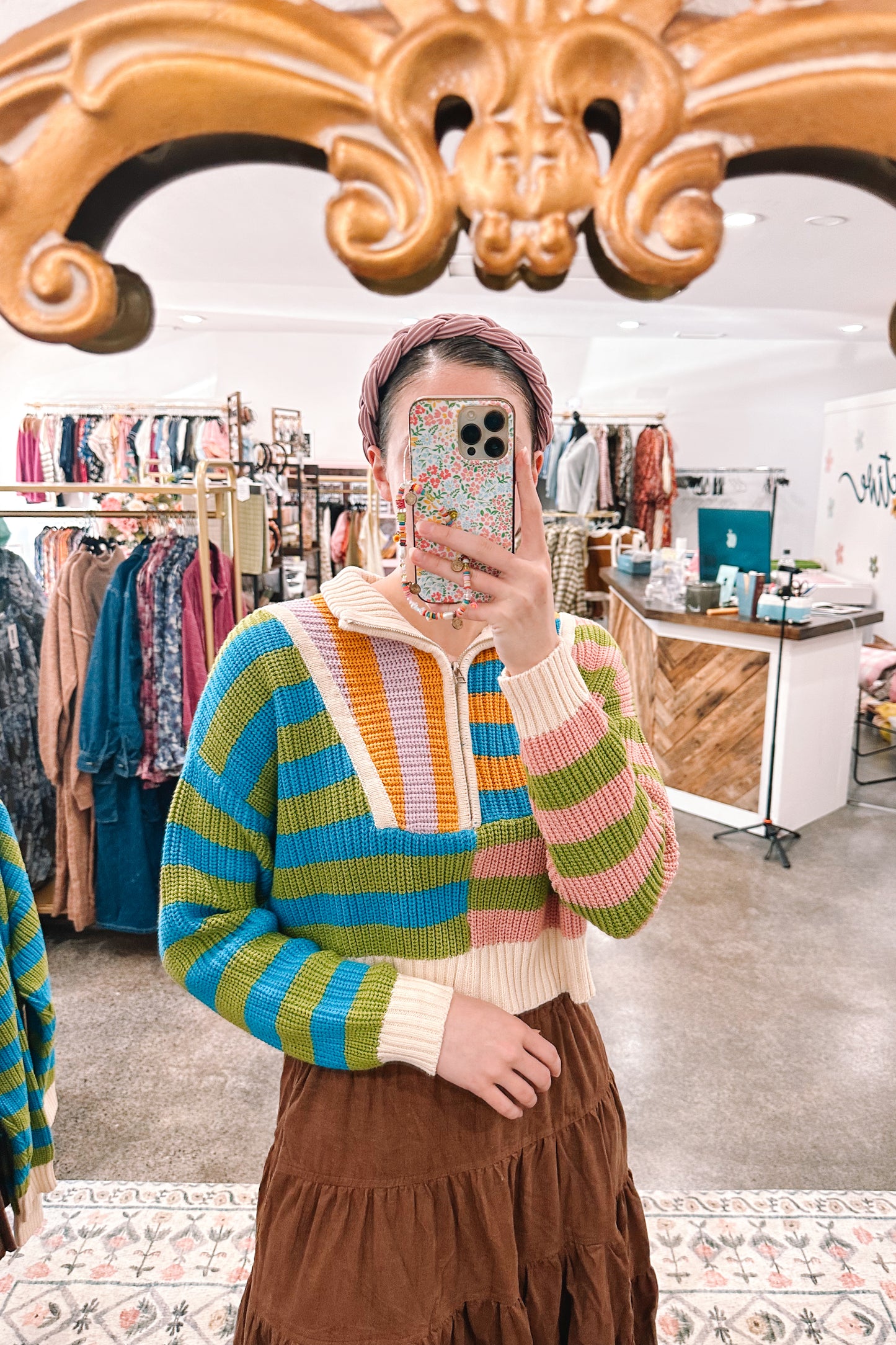Morning Glory Sweater - SMALL