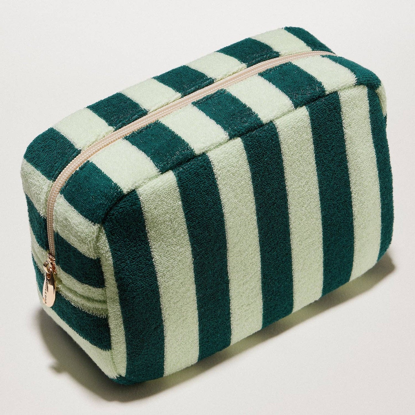 Striped Terry Fabric Bag