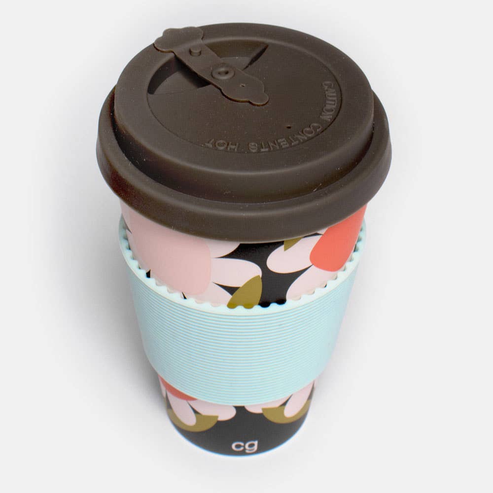 Big Flower Coffee Cup