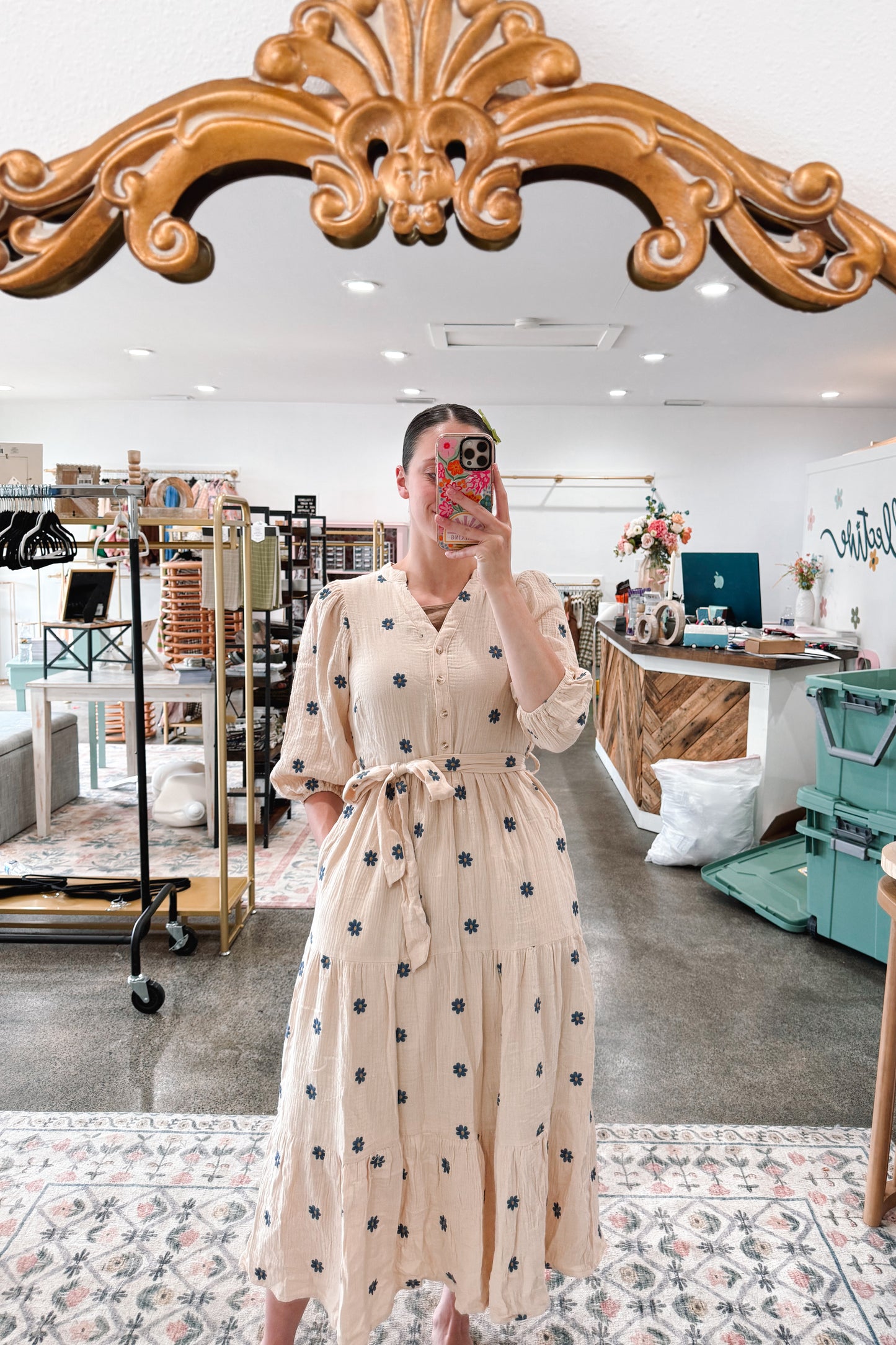 Daisy Gauze Dress