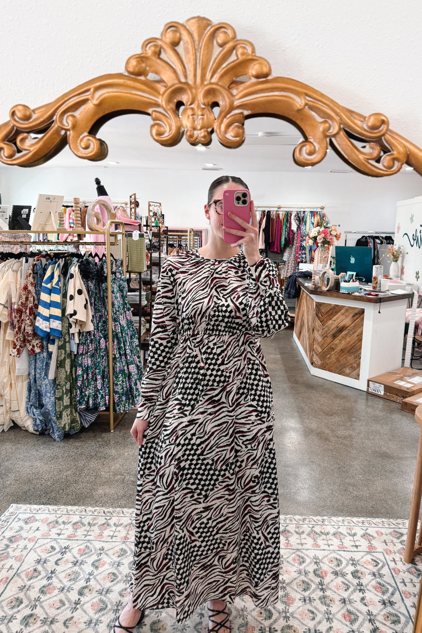 All in Abstract Dress