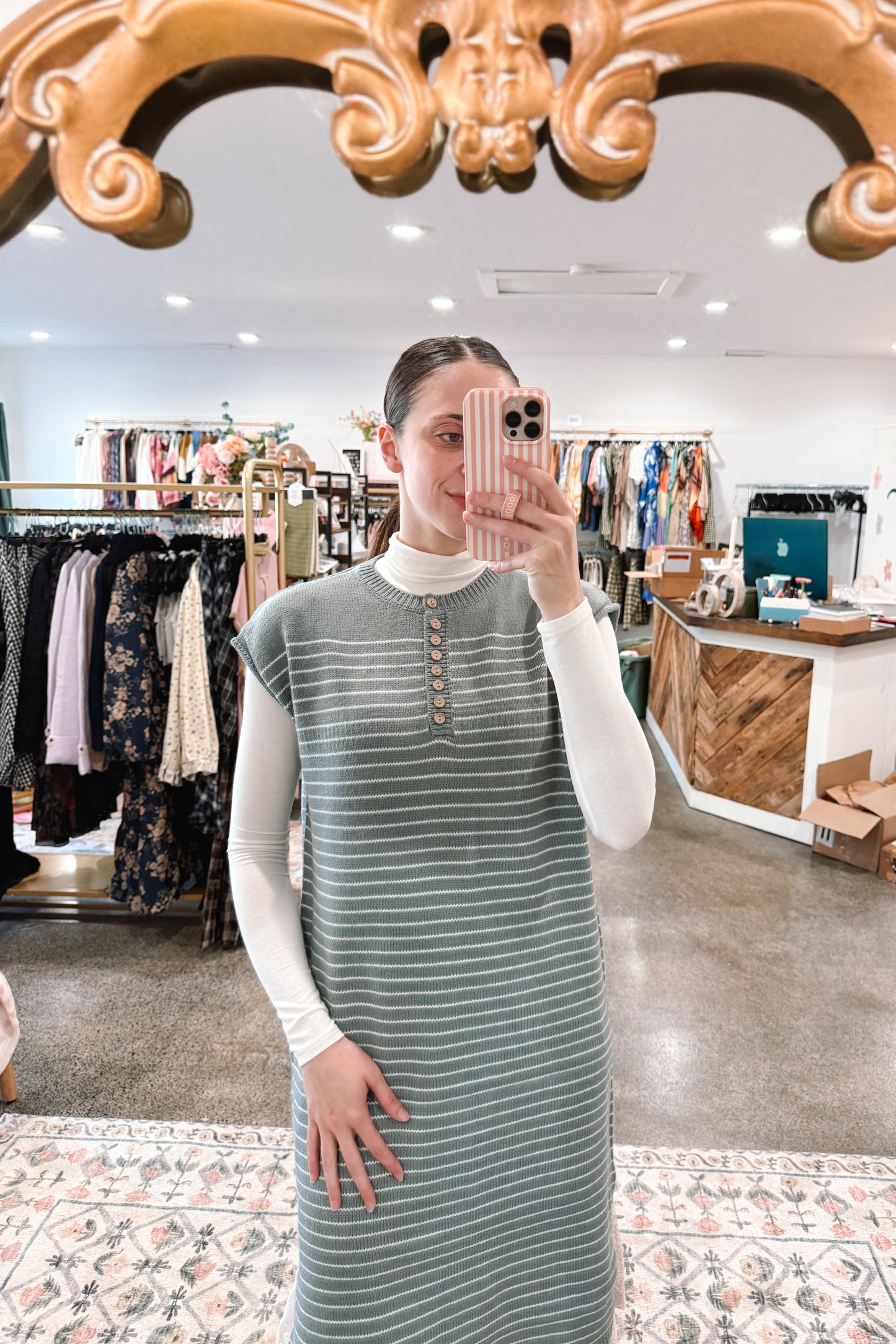 All the Time Sweater Dress