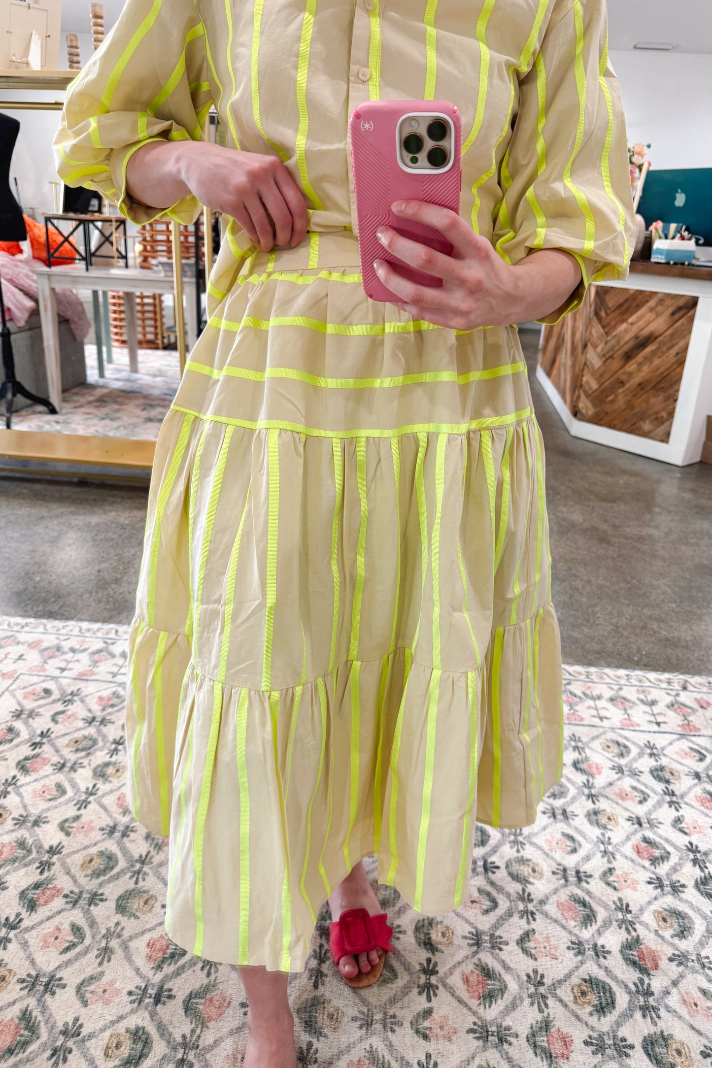 Neon Neutral Set Skirt