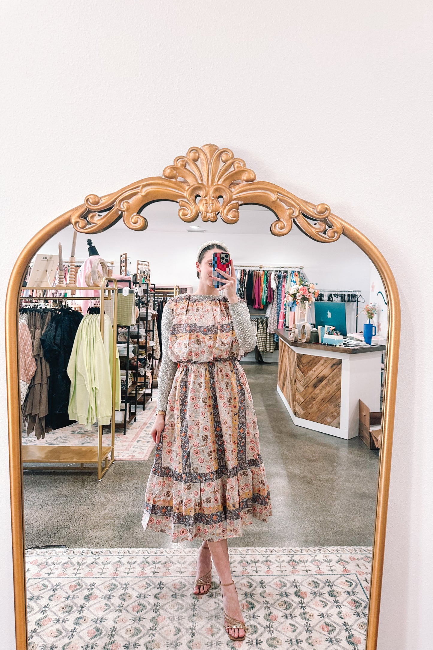 Paisley and Love Set Skirt