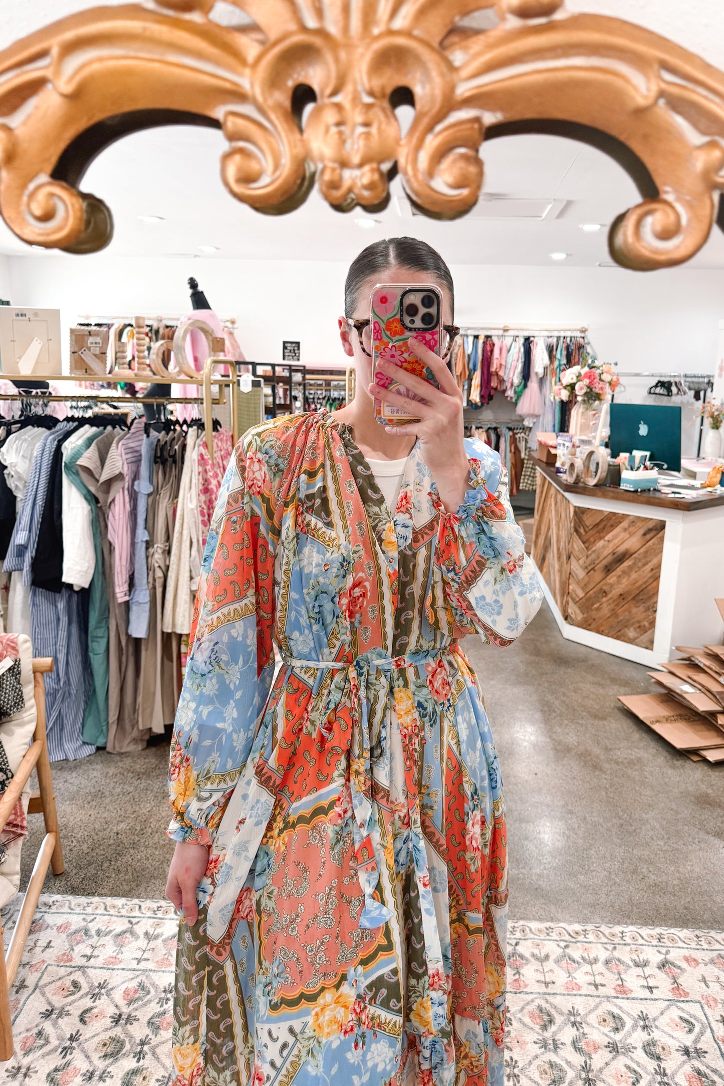 Sunset Symphony Dress - MEDIUM