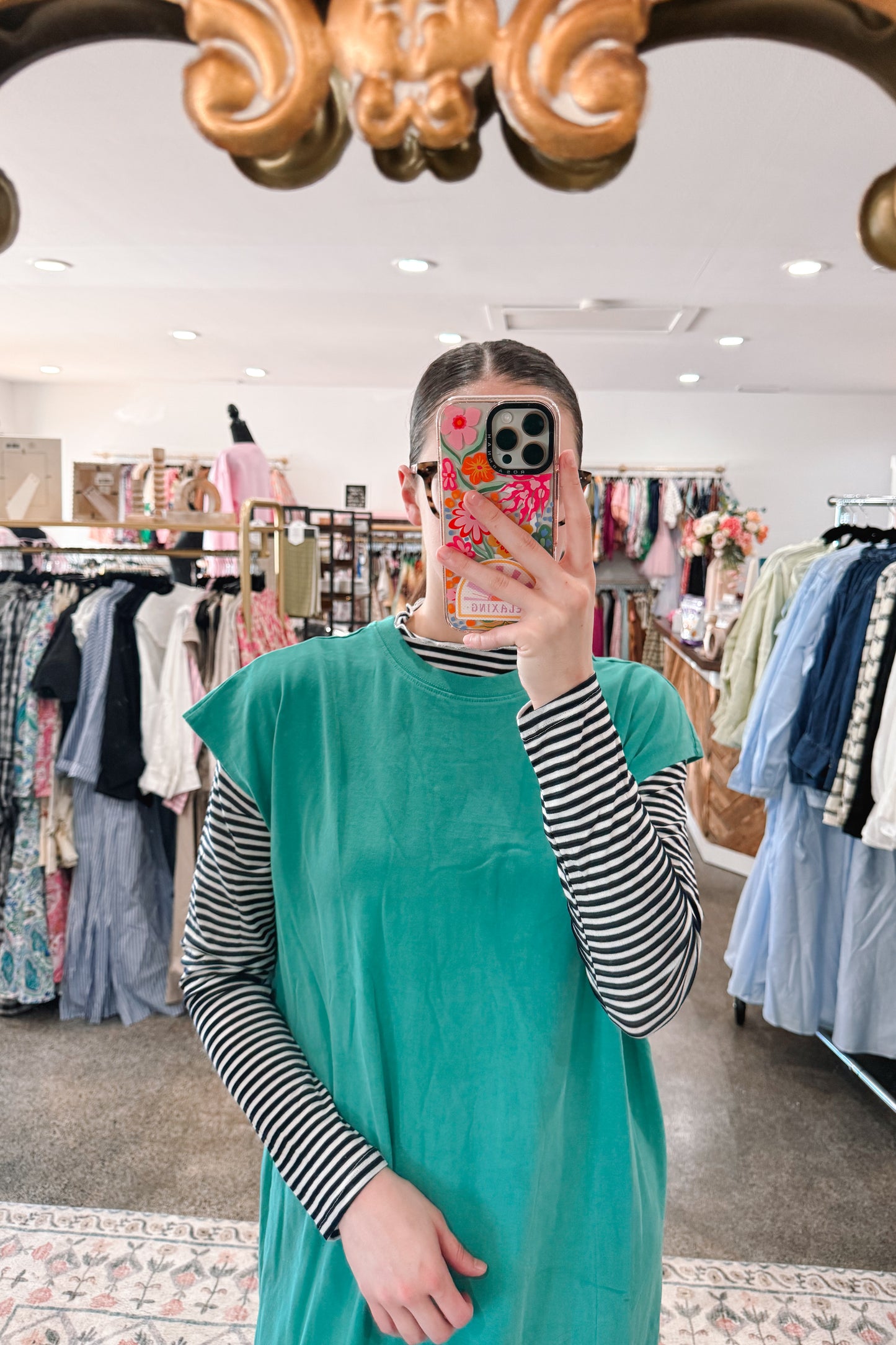 Striped Long Sleeve Top