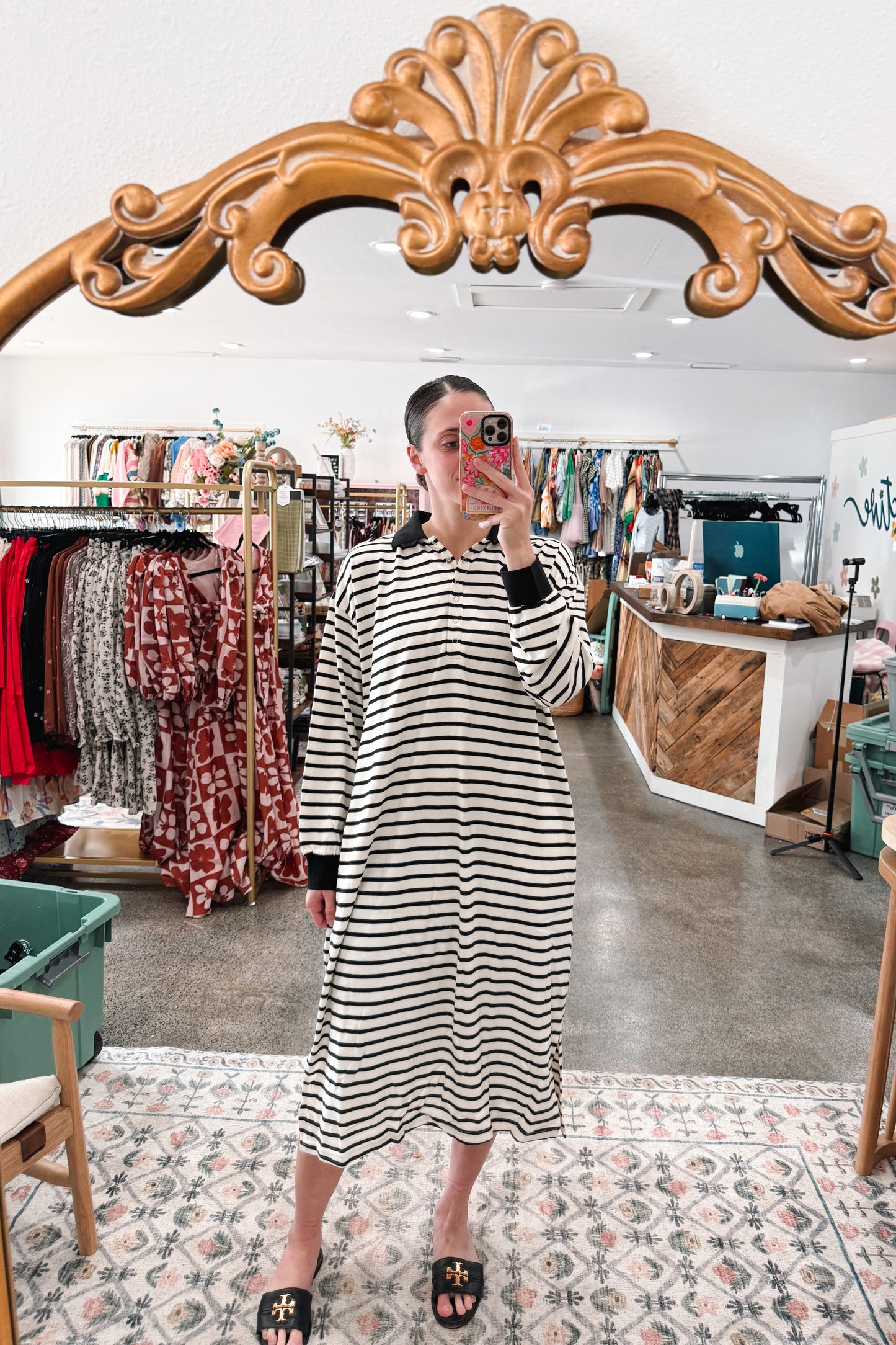 Casual Stripe Dress