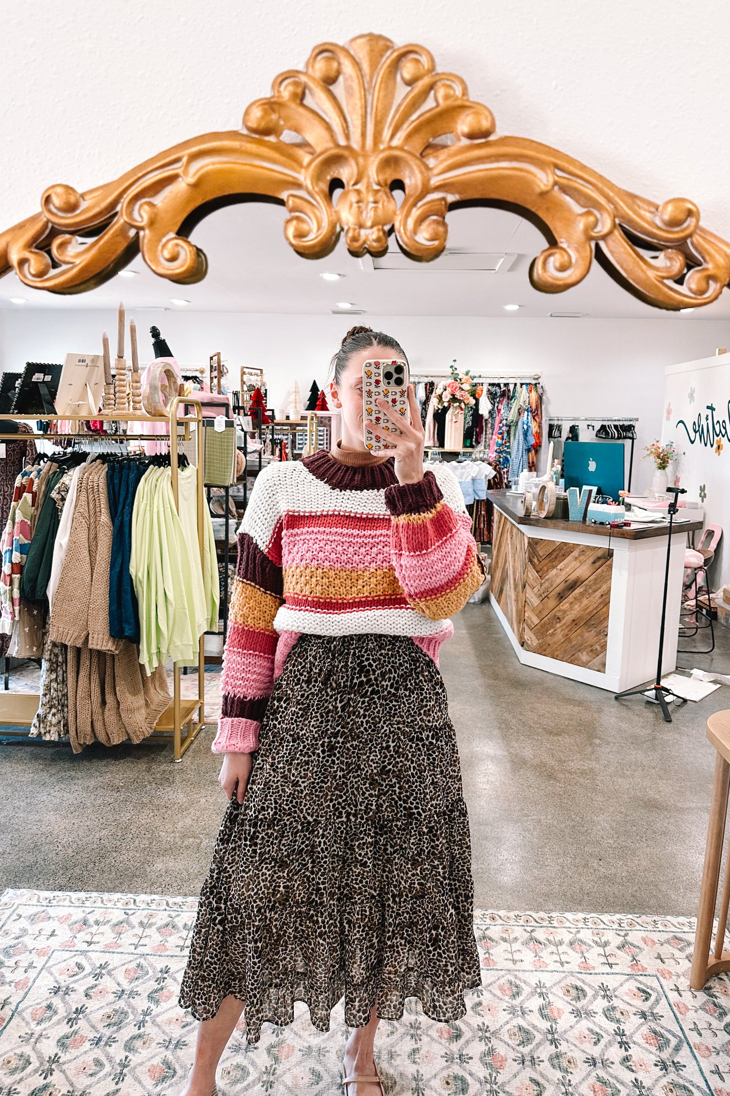 Too Striped Sweater - LARGE