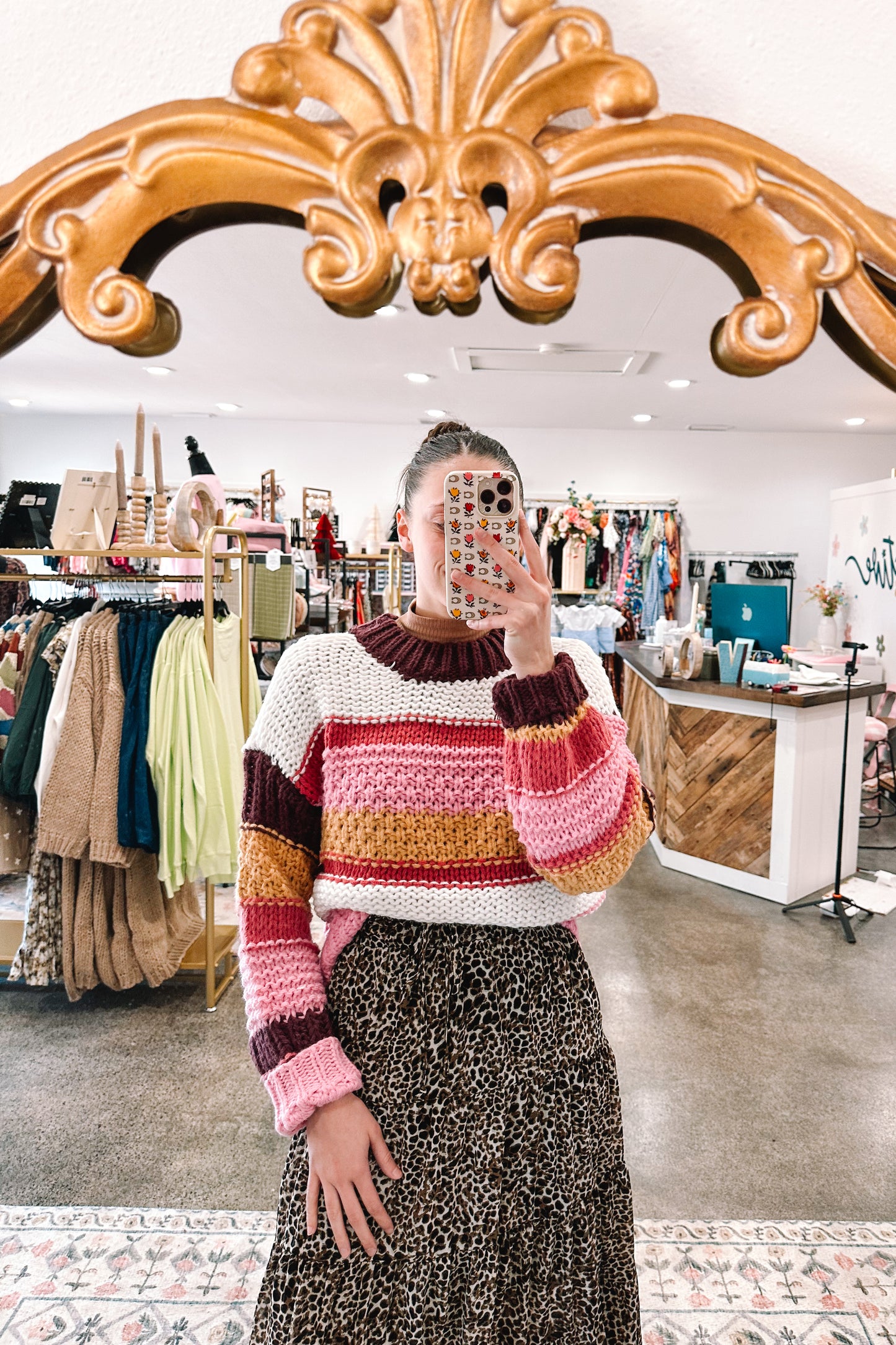 Too Striped Sweater