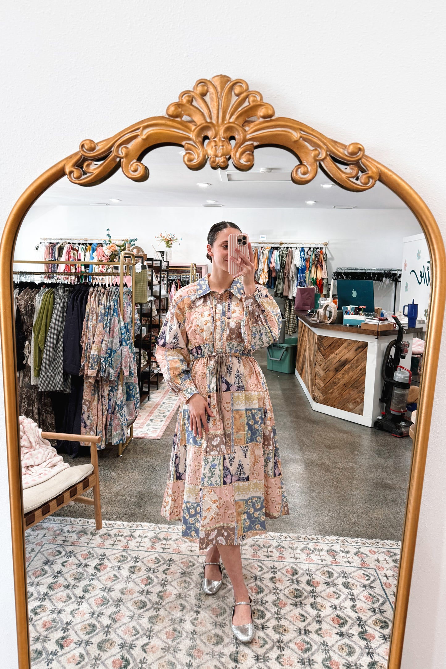 Floral in Fall Dress
