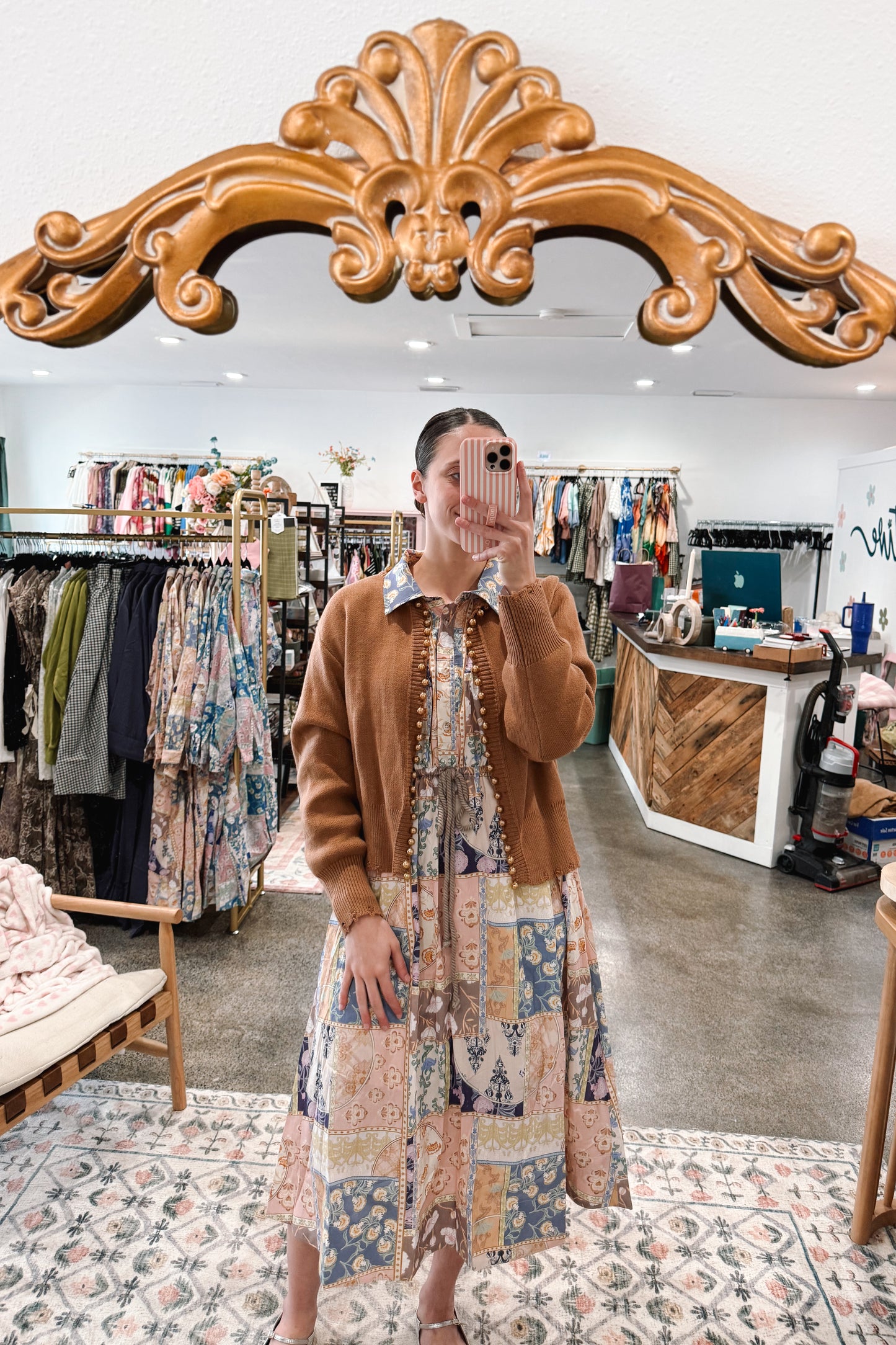 Floral in Fall Dress