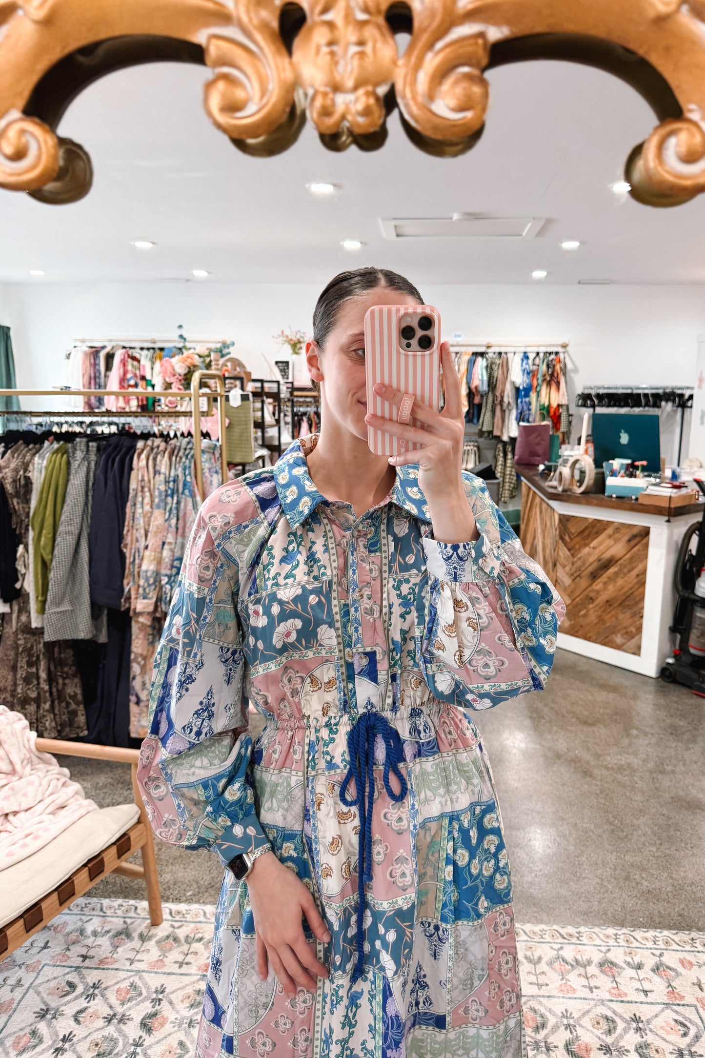 Floral in Fall Dress
