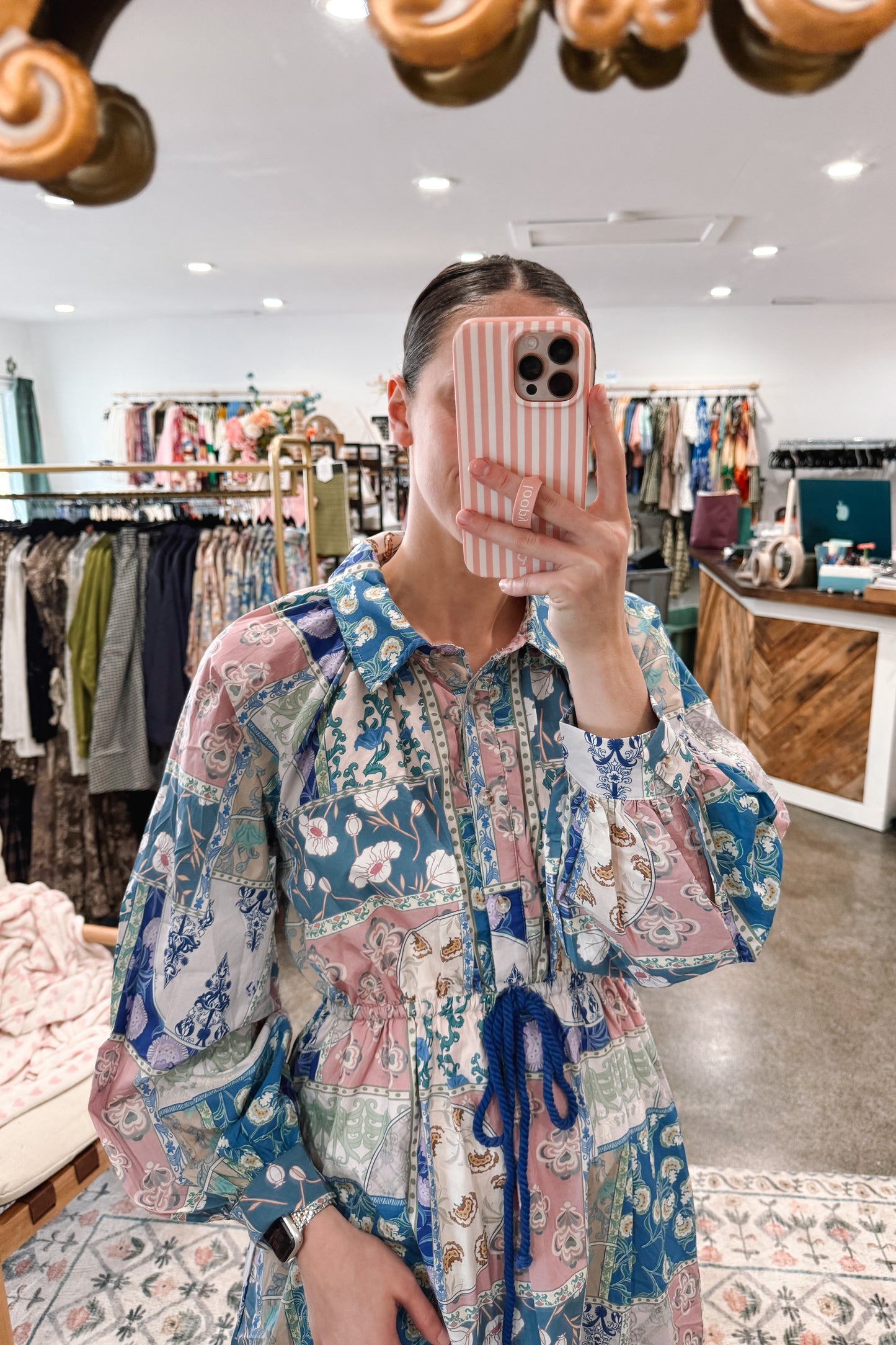 Floral in Fall Dress