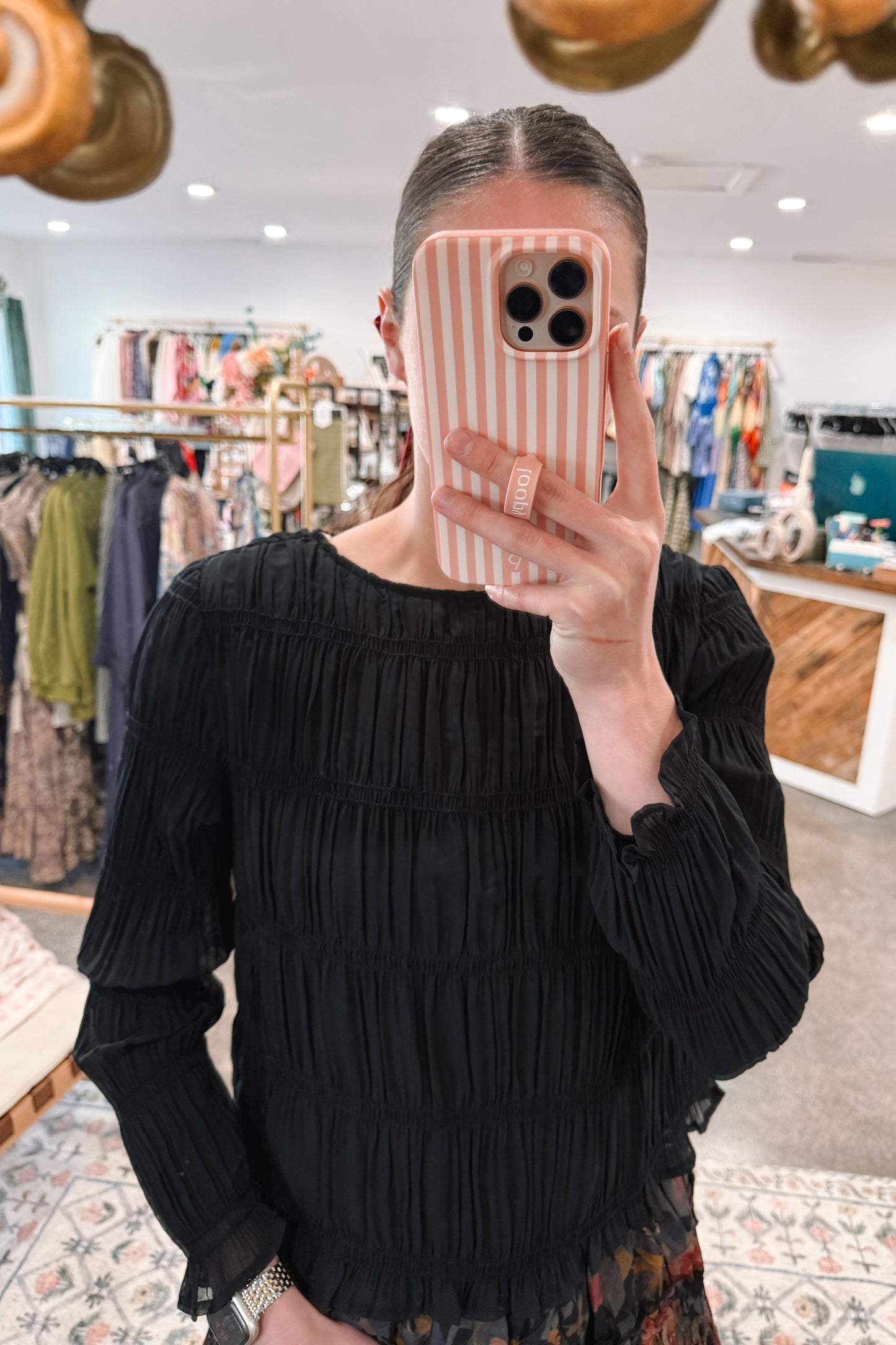 Enchanted Noir Top