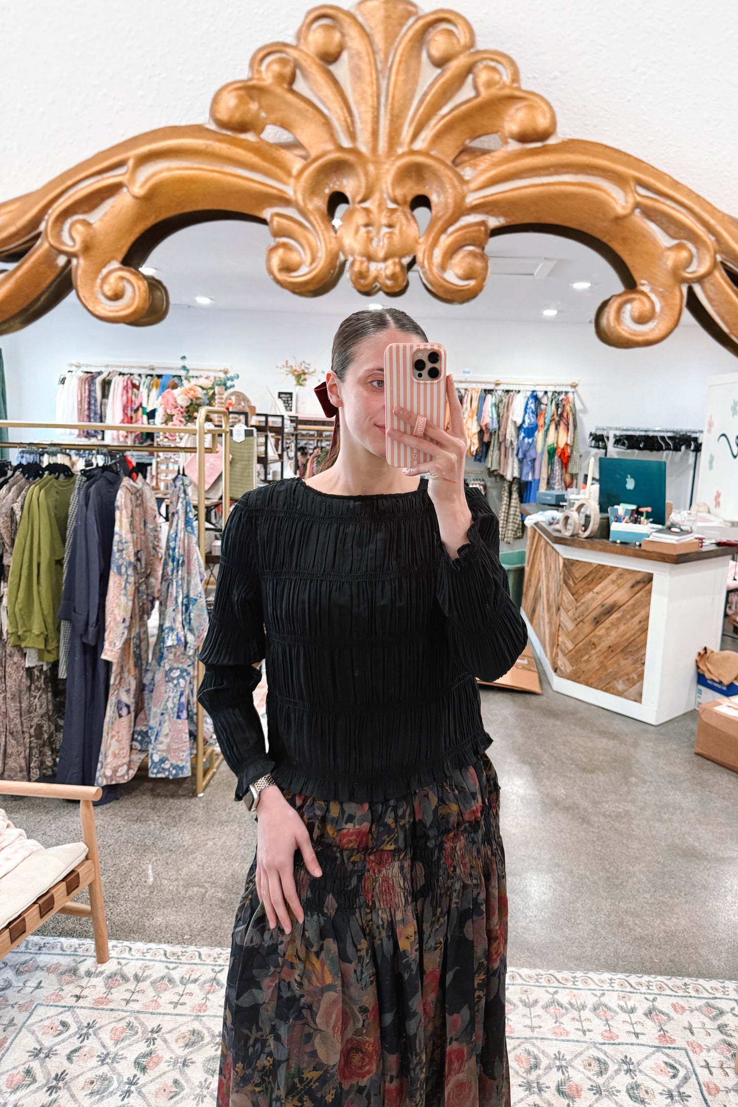 Enchanted Noir Top