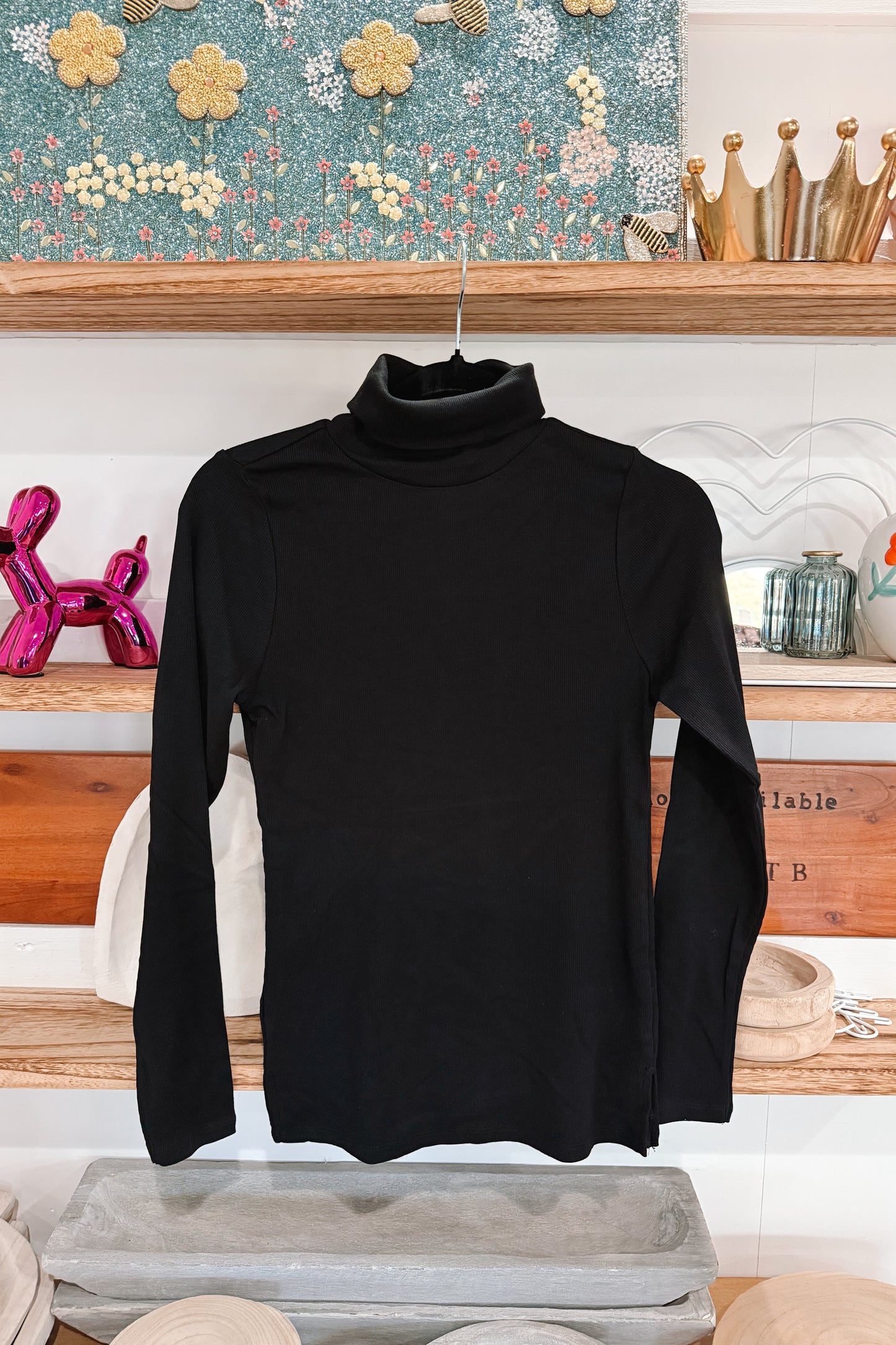 Ribbed Turtleneck