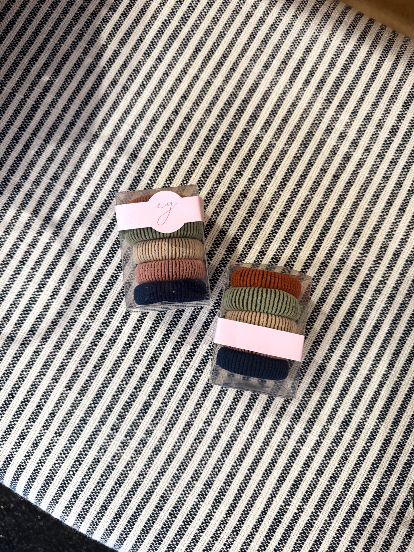 Striped Hair Ties