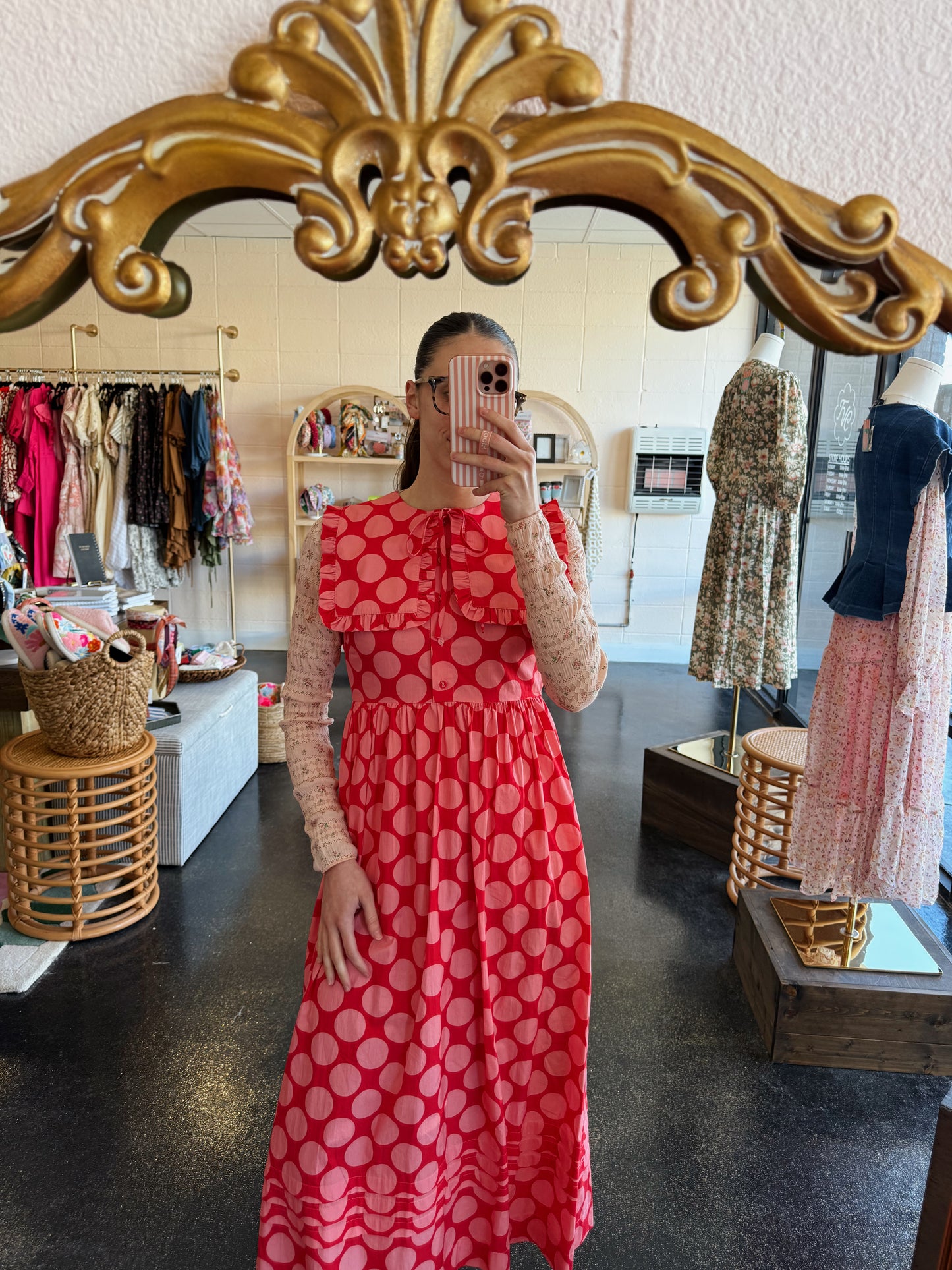 Floral Print Undershirt