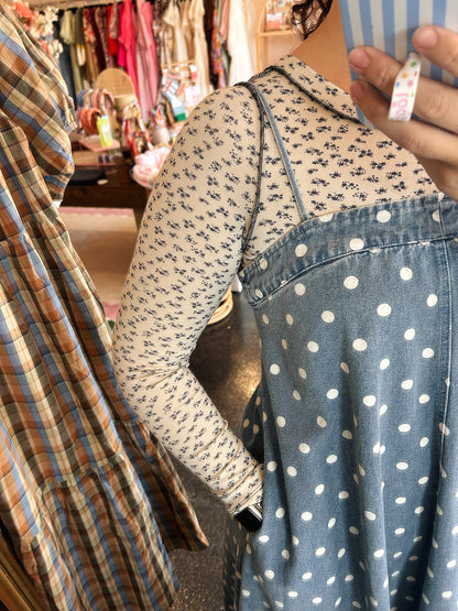 Floral Print Undershirt