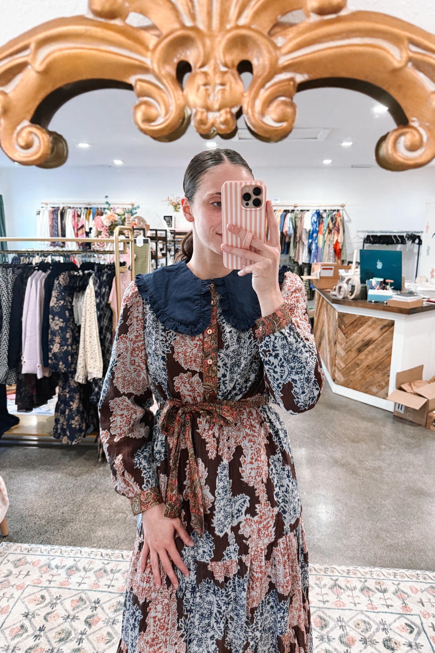 Oversized Collar Blouse