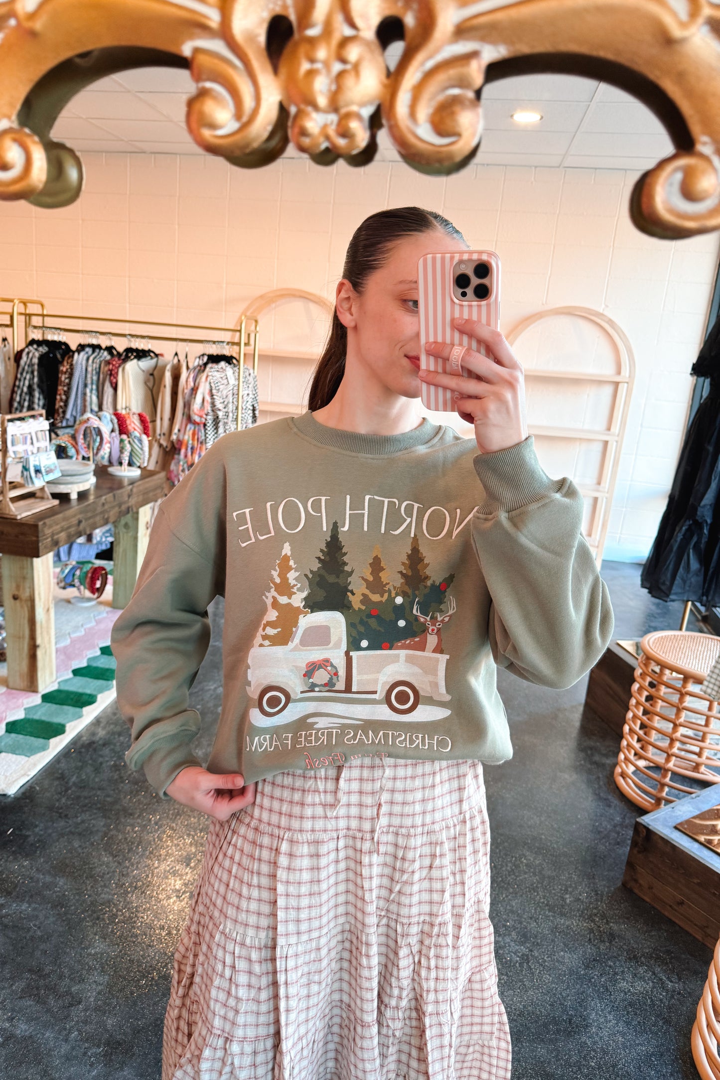 North Pole Sweatshirt - LARGE