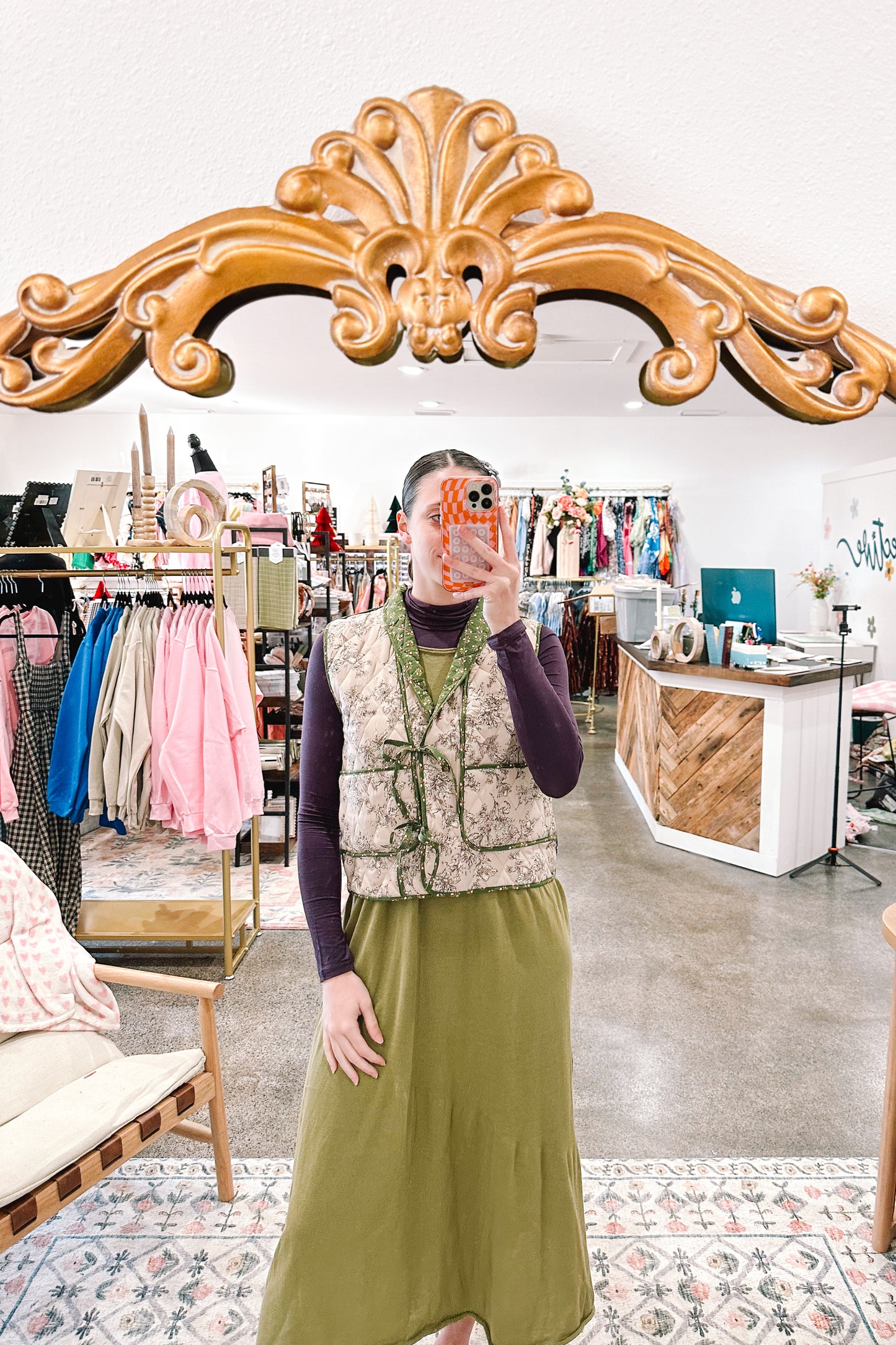 Mocha Charm Vest