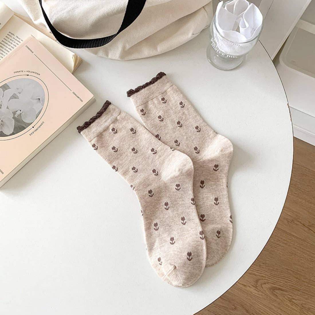 Floral Lace Socks