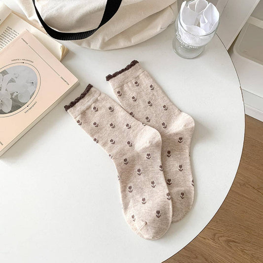 Floral Lace Socks