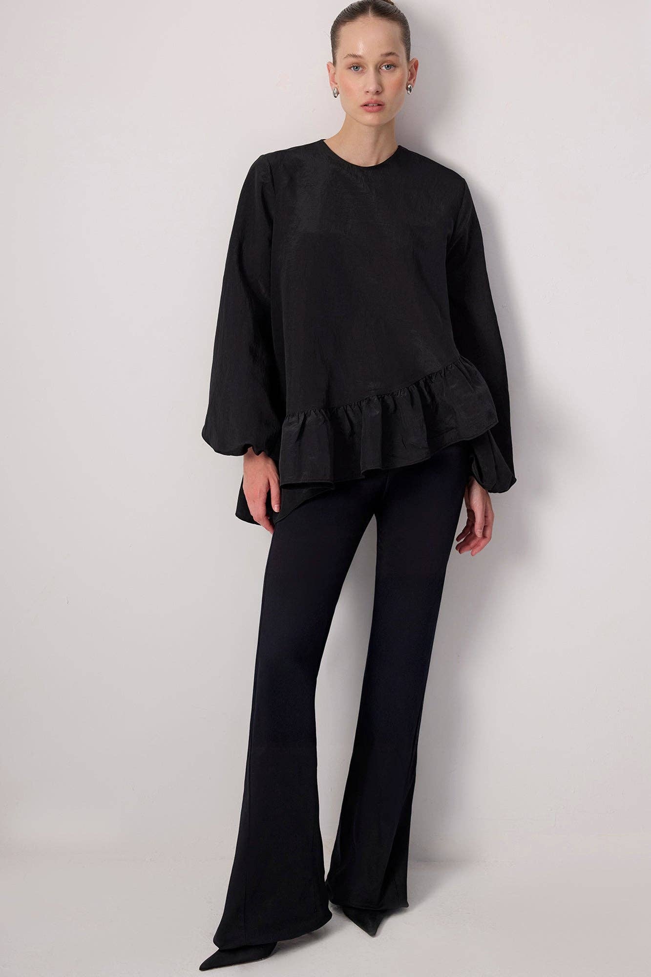 Black Asymmetrical Top