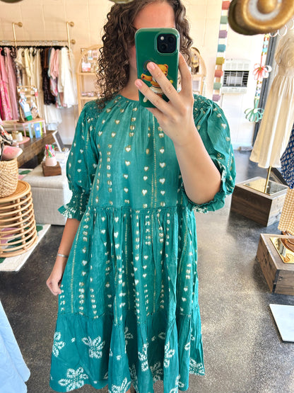 Washed Flower Dress