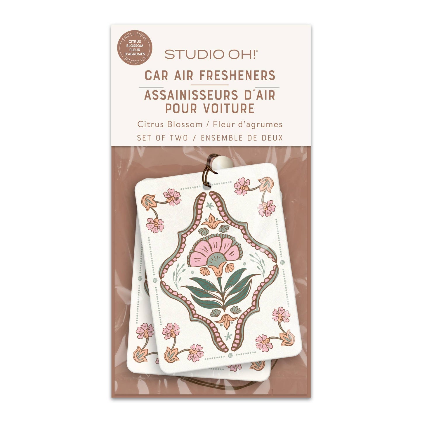 Floral Tapestry Car Air Freshener