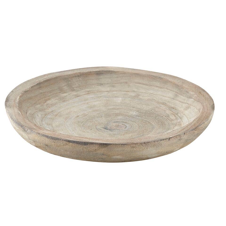 Paulownia Bowl - Medium - Grey