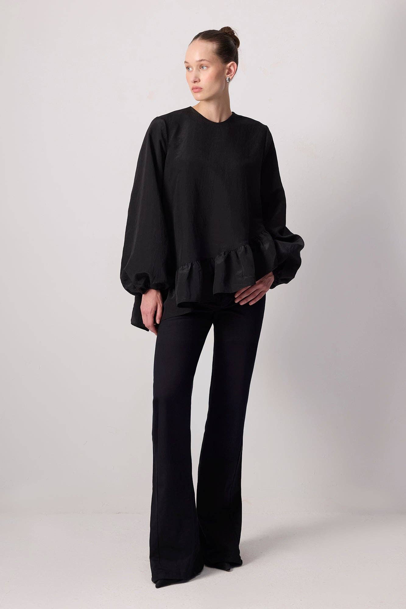 Black Asymmetrical Top