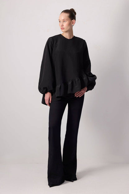 Black Asymmetrical Top