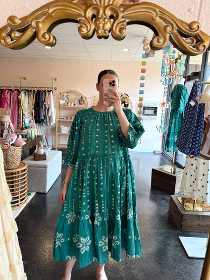 Washed Flower Dress
