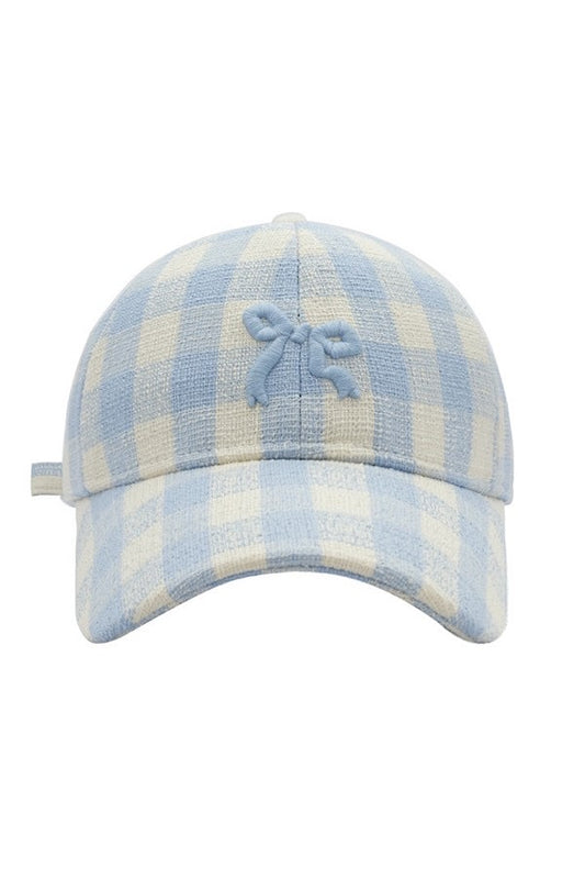 Blue Bow Hat