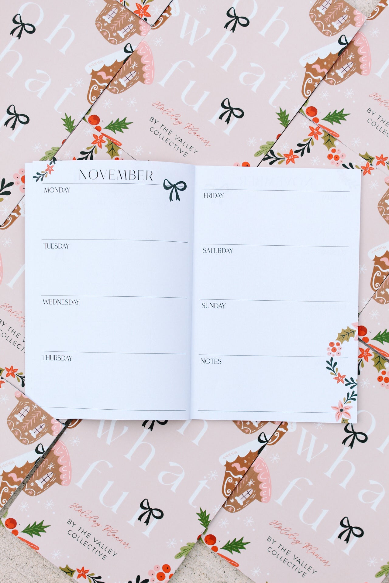 Holiday Cheers Planner