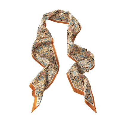 Colorful Print Neck Scarf