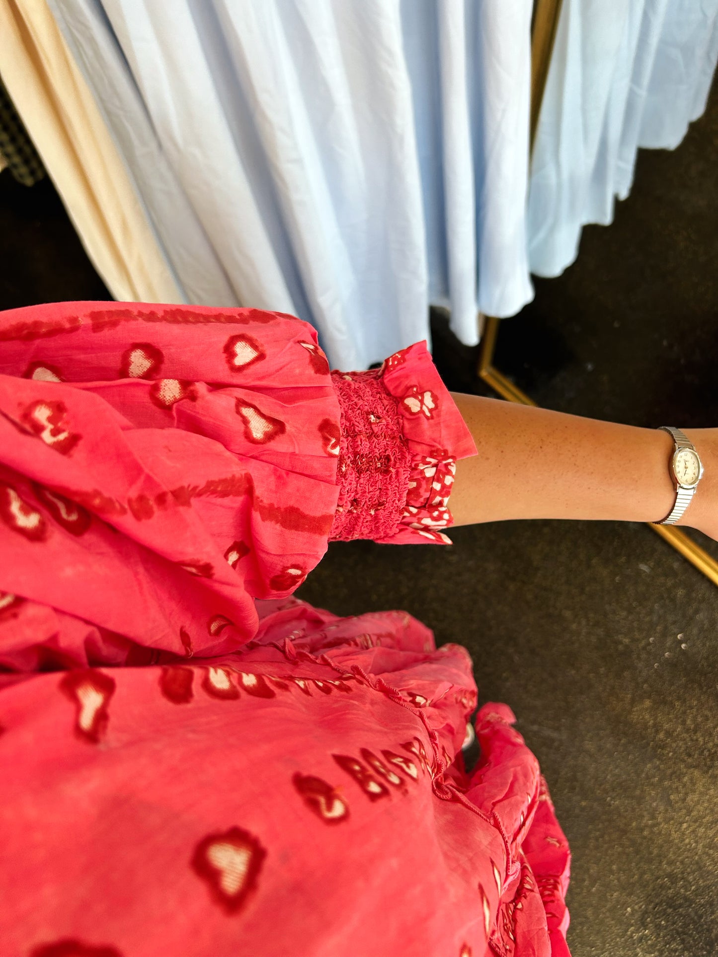 Washed Flower Dress